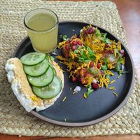 Chaat platter at Cafe Graze - Plant Based Kitchen by Natureville in Bangalore