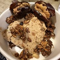 Ice cream & additional ‘snickers bites’   at Cafe Graze - Plant Based Kitchen by Natureville in Bangalore