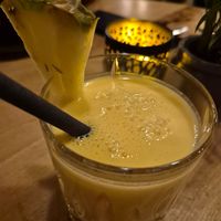 Mango Lassi at Ha Veggie in Munich