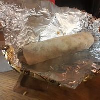 Vegan burrito at Fresh Burritos in Lille