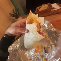 Vegan burrito at Fresh Burritos in Lille