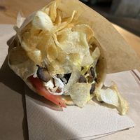 Green wrap  at Veganato in Crete