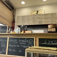 Counter  at Veganato in Crete