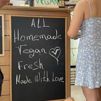 Lovely food  at Veganato in Crete