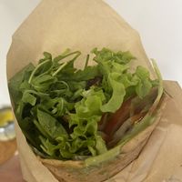 Traditional with greens  at Veganato in Crete