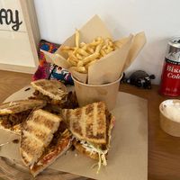 Soybased gyros  at Veganato in Crete