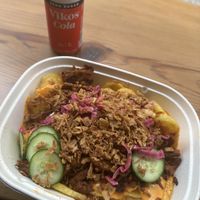 Loaded Fries 😋  at Veganato in Crete