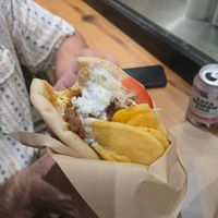 Gyro with soy at Veganato in Crete