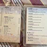 Menu - no longer a separate vegan menu   at Goan Corner in Karnataka
