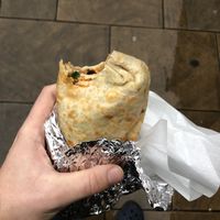 VEGAN SPICED BEAN 'N' VEGAN CHEESE BURRITO  at Boss Burrito in Hull