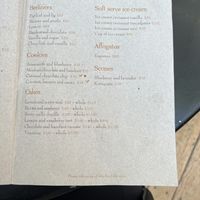 Sweets  at Pandaria Rosetta in Mexico City