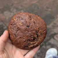 Plátano cookie at Pandaria Rosetta in Mexico City