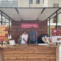 Great people! at Parantha Alley - Food Stall in Brooklyn