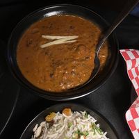 Black lentil curry  at Delhi6 Indian Kitchen in Highland Village