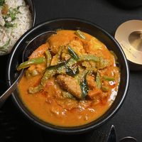 Coconut curryy  at Delhi6 Indian Kitchen in Highland Village