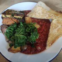 Vegan breakfast at The Crafty Egg in Bristol