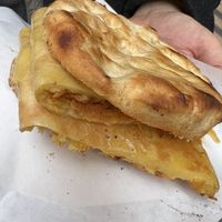 Focaccia con doppia cecina  at Pizzeria Da Nando in Pisa