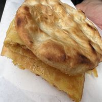 Focaccia con doppia cecina  at Pizzeria Da Nando in Pisa