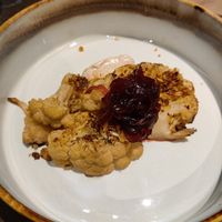 Roasted cauliflower at Bontempo in Marostica