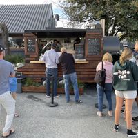 Dolce Pizza food truck  at Dolce Pizza in Lake Tekapo