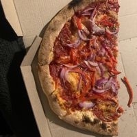 Half eaten special couldn’t stop sry 😄  at Dolce Pizza in Lake Tekapo