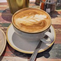 Latte at Moko in Hinckley