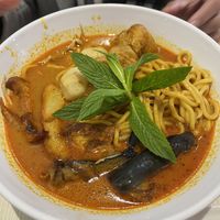Laksa  at Vegan World  in Northbridge