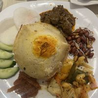 Nasi lemak rendang  at Vegan World  in Northbridge