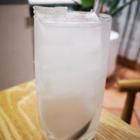 Iced Coconut at Vegan World  in Northbridge