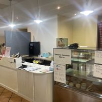 The front order counter / cashier  at Vegan World  in Northbridge