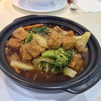 Claypot Tofu  at Vegan World  in Northbridge