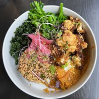 Nourish bowl  at Joedy's in New Farm