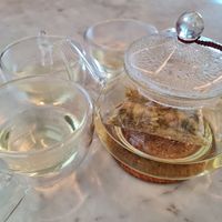 Chrysanthemum Tea ~ 8/2/22 at Water Drop Teahouse 滴水坊 in Northeast Singapore