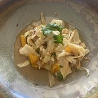 Shaved fennel and orange salad   at fermentAsian in Tanunda