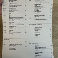 Menu  at Lucyd - 루시드 in Seoul