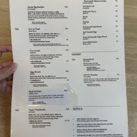 Menu  at Lucyd - 루시드 in Seoul
