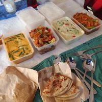 Panang, Pad Kee Mao, Green, Satay at Siam Station in Geelong
