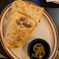 Mushroom burrito at High Street in Gwangju