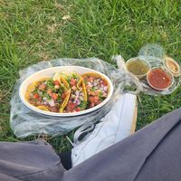 vegan Tacos as Takeout at High Street in Gwangju