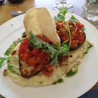 Gebackene Avocado at Blaue Ziege in Petersberg