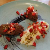 Schokomousse at Blaue Ziege in Petersberg