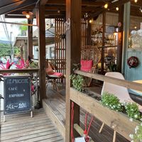 Entrance  at Le Mucche in Garopaba