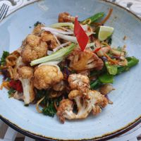 Vegan bang bang cauliflower at Lounges - Clavio Lounge in Petersfield