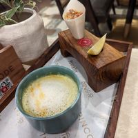 Lentil soup at Pincode in Dubai