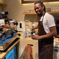   at New Earth Cafe in Dubai