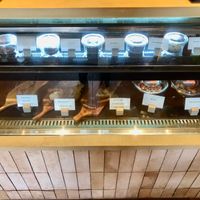 Desserts and bowls at New Earth Cafe in Dubai