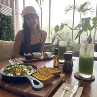 Zooo lekker gegeten  at New Earth Cafe in Dubai