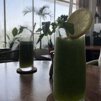   at New Earth Cafe in Dubai