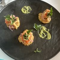 Fried Plantain Tostone  at Indigo in Providenciales