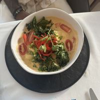 Coconut Red Curry  at Indigo in Providenciales